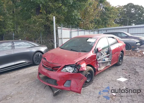 2011 Toyota Corolla Le from USA, damaged, VIN JTDBU4EE3B9163541